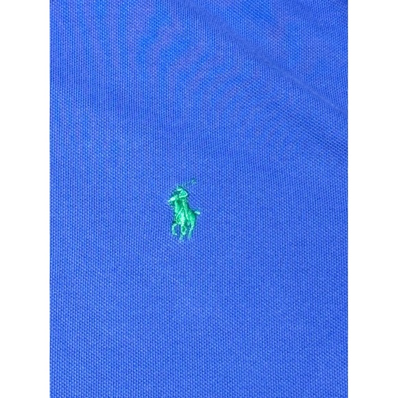 Polo Ralph‎ Lauren Mens Classic Fit Royal Blue Polo Shirt Big Tall XXL - Picture 2 of 7